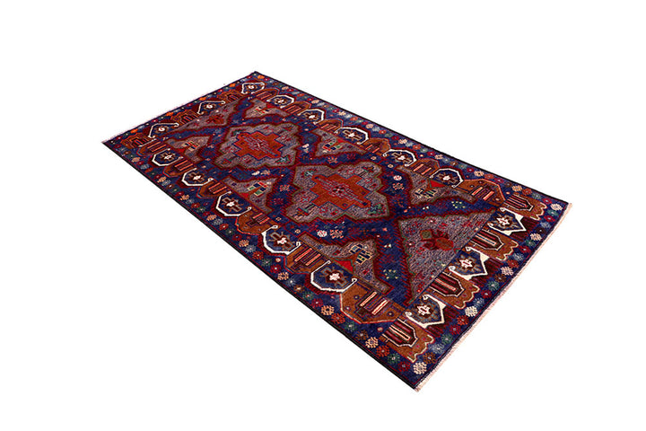 Dark Blue Baluchi 3' 3 x 6' 2 - No. 64296 - ALRUG Rug Store