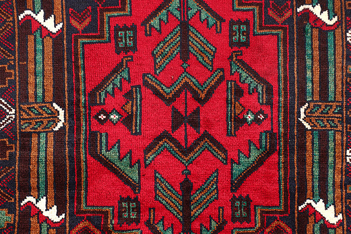 Multi Colored Baluchi 3' x 6' 5 - No. 64297 - ALRUG Rug Store