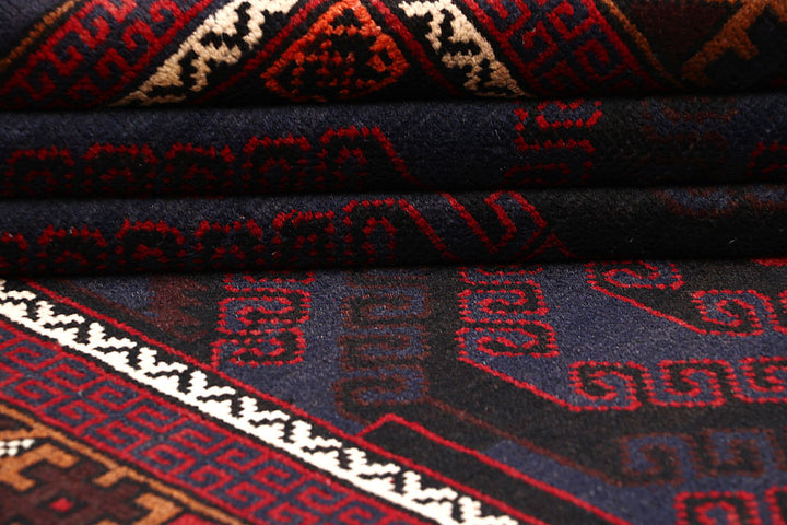 Multi Colored Baluchi 3' 5 x 6' 2 - No. 64302 - ALRUG Rug Store