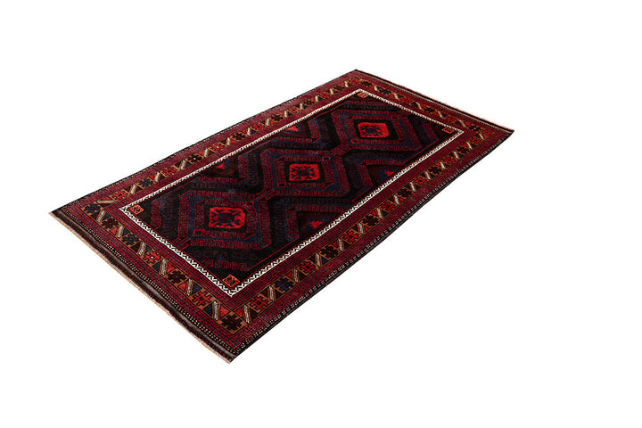 Multi Colored Baluchi 3' 5 x 6' 2 - No. 64302 - ALRUG Rug Store