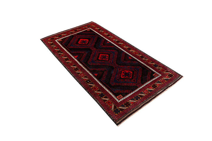 Multi Colored Baluchi 3' 5 x 6' 2 - No. 64302 - ALRUG Rug Store