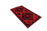 Red Baluchi 3' 5 x 6' 4 - No. 64304 - ALRUG Rug Store
