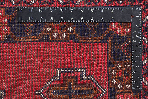 Red Baluchi 3' 5 x 6' 4 - No. 64304 - ALRUG Rug Store