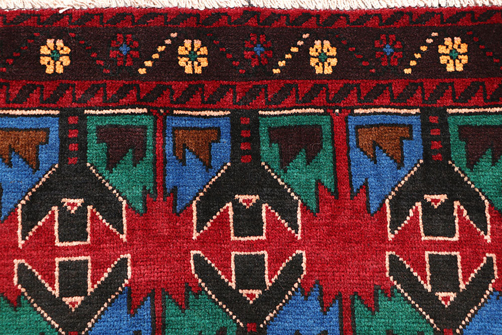 Firebrick Baluchi 3' 4 x 5' 10 - No. 64305 - ALRUG Rug Store