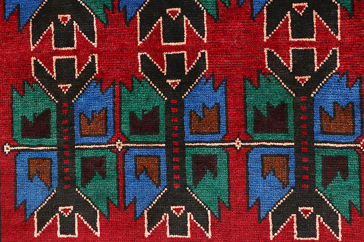 Firebrick Baluchi 3' 4 x 5' 10 - No. 64305 - ALRUG Rug Store