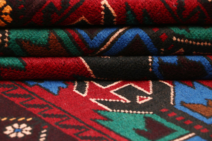 Firebrick Baluchi 3' 4 x 5' 10 - No. 64305 - ALRUG Rug Store