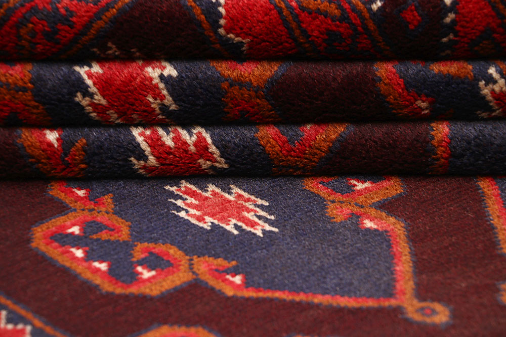 Maroon Baluchi 3' 6 x 6' 6 - No. 64307 - ALRUG Rug Store