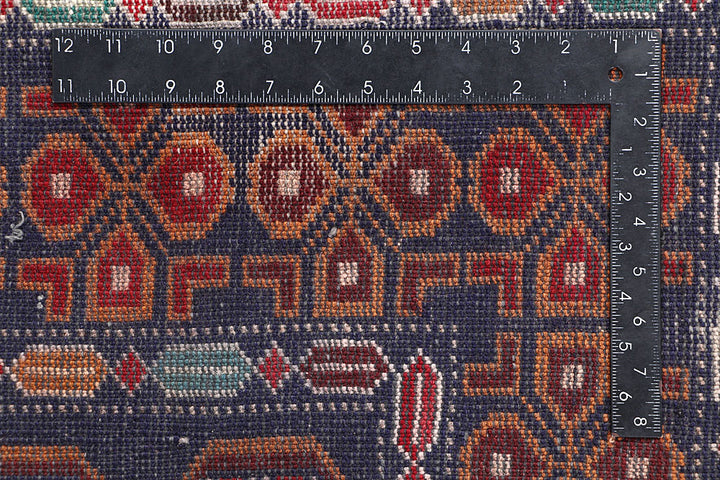 Dark Blue Baluchi 3' 7 x 6' 3 - No. 64311 - ALRUG Rug Store
