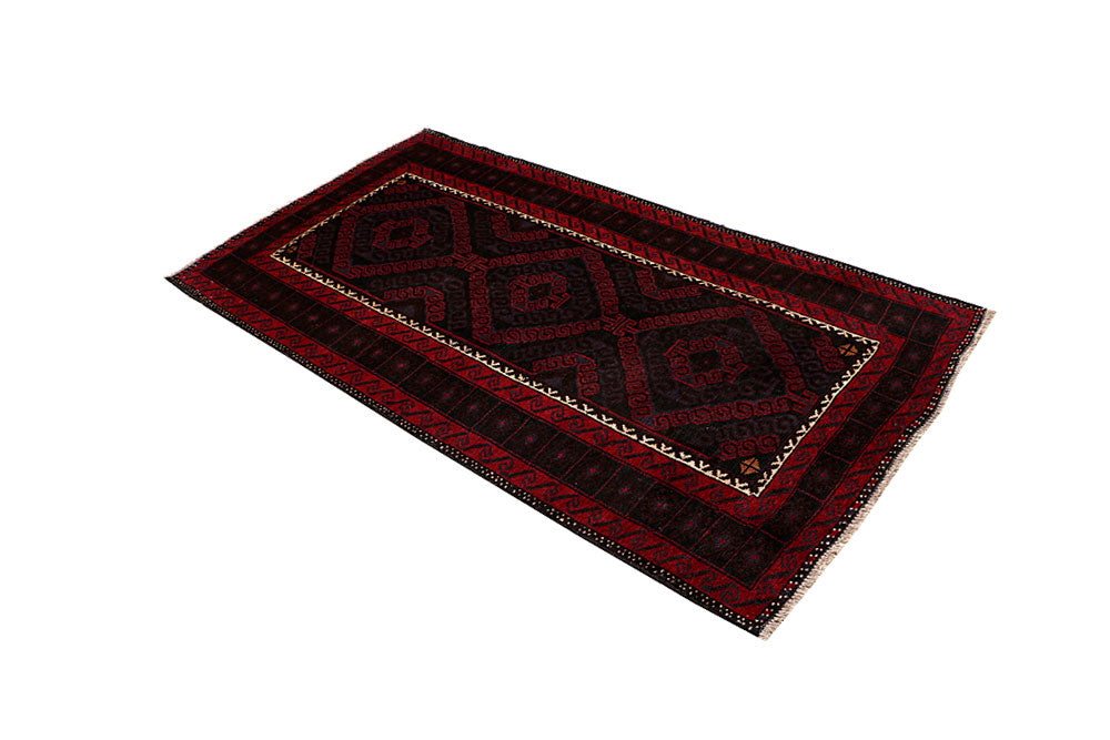 Multi Colored Baluchi 3' 3 x 6' 1 - No. 64312 - ALRUG Rug Store