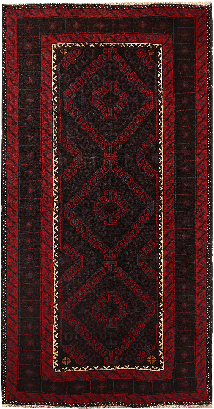 Multi Colored Baluchi 3' 3 x 6' 1 - No. 64312 - ALRUG Rug Store