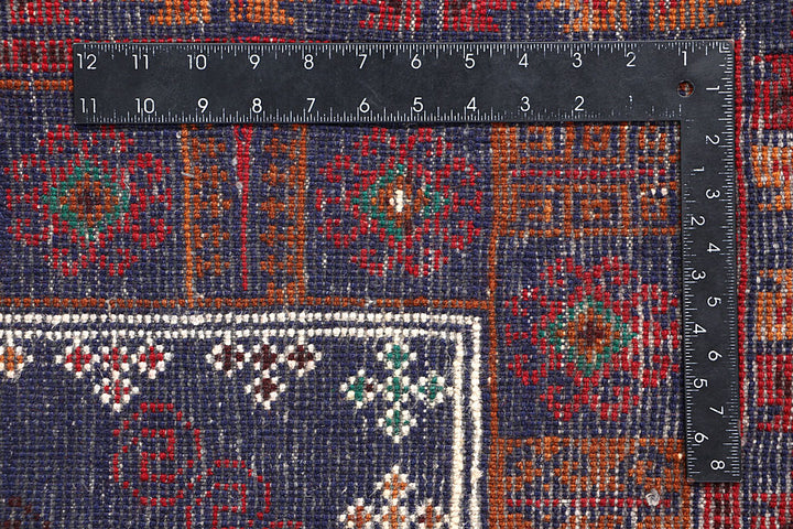 Dark Blue Baluchi 3' 7 x 6' 8 - No. 64314 - ALRUG Rug Store