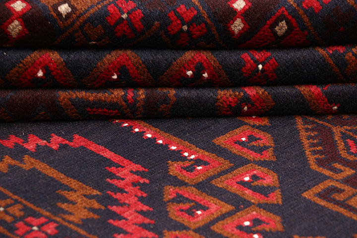 Light Slate Grey Baluchi 3' 7 x 6' 4 - No. 64315 - ALRUG Rug Store