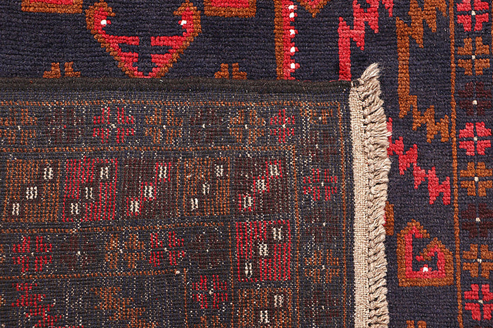 Light Slate Grey Baluchi 3' 7 x 6' 4 - No. 64315 - ALRUG Rug Store