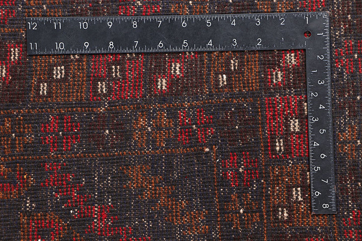 Light Slate Grey Baluchi 3' 7 x 6' 4 - No. 64315 - ALRUG Rug Store