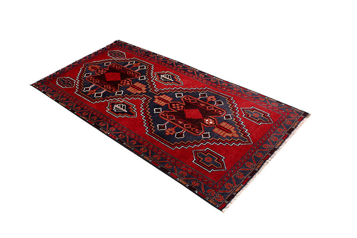 Firebrick Baluchi 3' 5 x 6' 4 - No. 64316 - ALRUG Rug Store