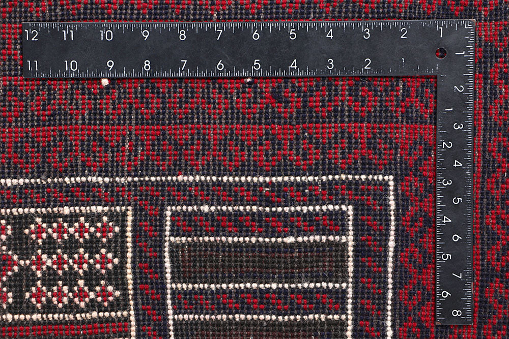 Firebrick Baluchi 3' 3 x 6' 5 - No. 64318 - ALRUG Rug Store