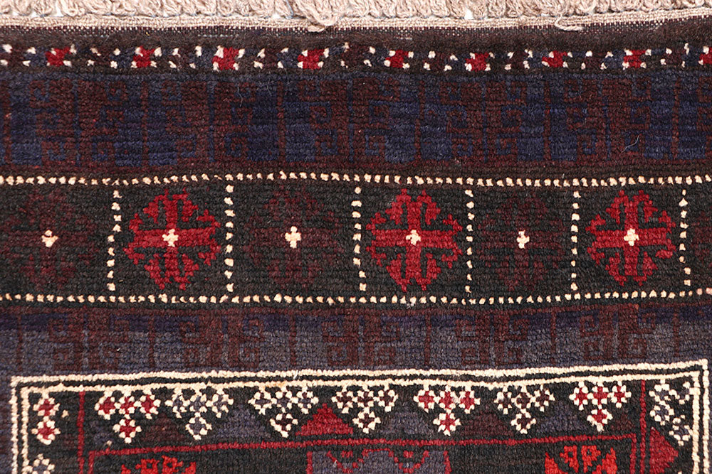 Multi Colored Baluchi 3' 5 x 6' - No. 64319 - ALRUG Rug Store