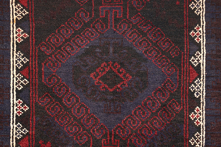 Multi Colored Baluchi 3' 5 x 6' - No. 64319 - ALRUG Rug Store