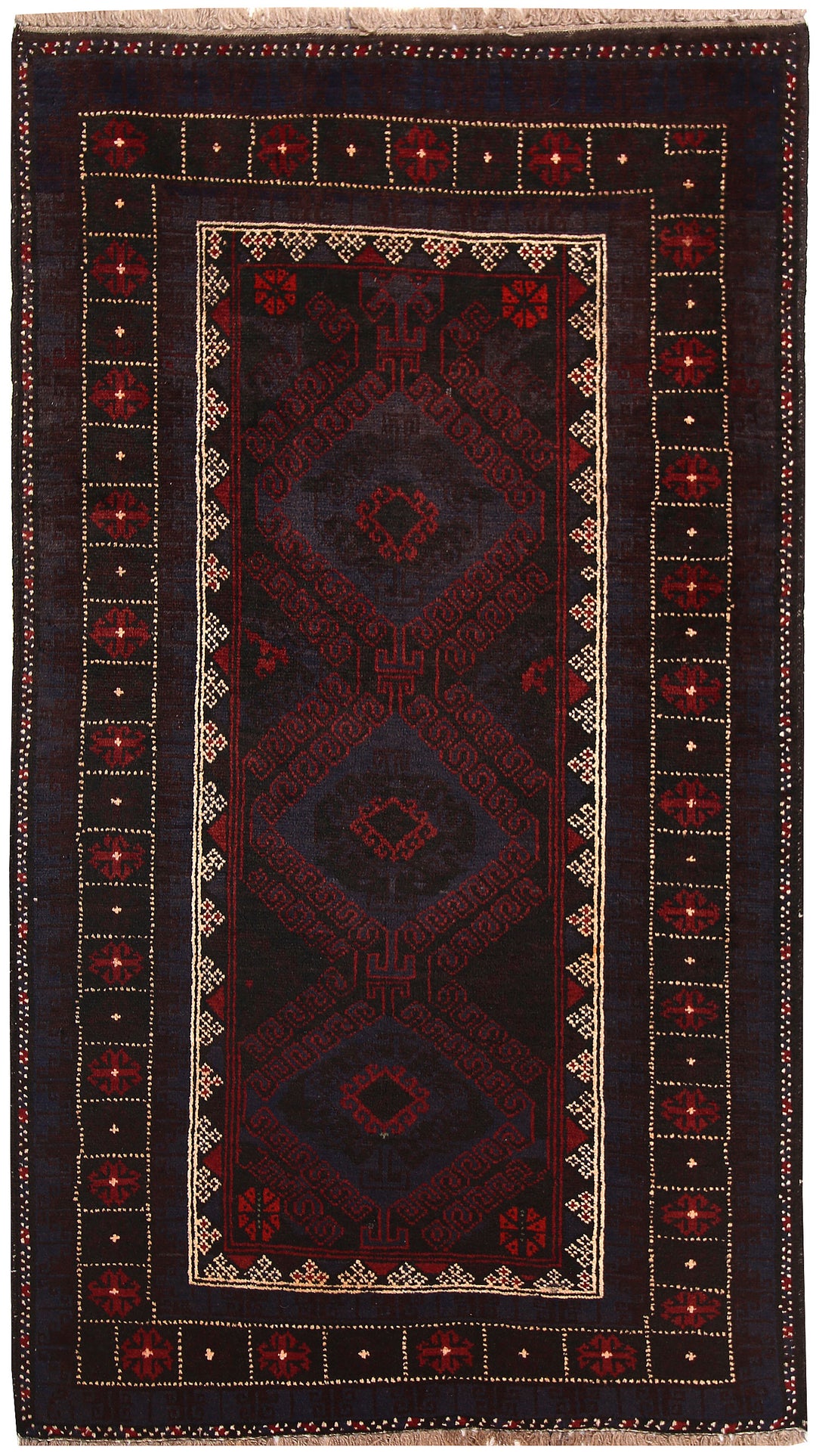 Multi Colored Baluchi 3' 5 x 6' - No. 64319 - ALRUG Rug Store