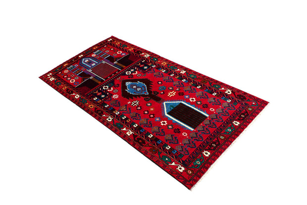 Red Baluchi 3' 1 x 5' 11 - No. 64321 - ALRUG Rug Store