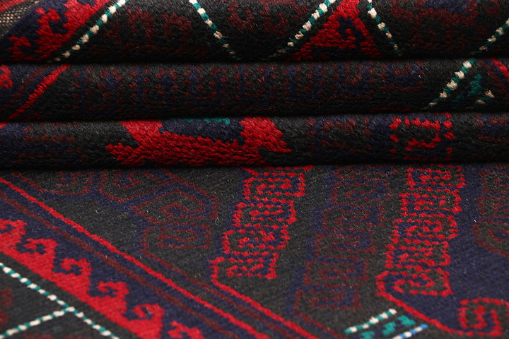 Multi Colored Baluchi 3' 7 x 6' 1 - No. 64322 - ALRUG Rug Store