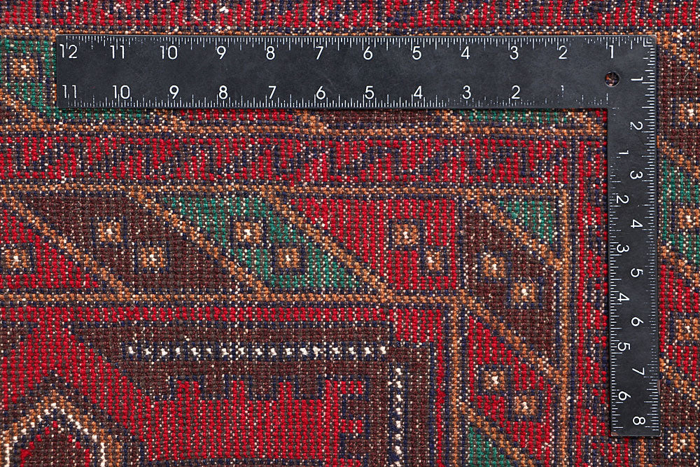 Firebrick Baluchi 3' 6 x 6' 2 - No. 64330 - ALRUG Rug Store