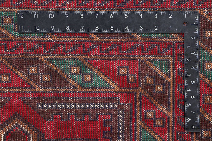 Firebrick Baluchi 3' 6 x 6' 2 - No. 64330 - ALRUG Rug Store