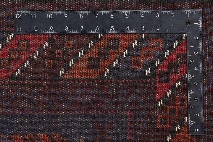 Multi Colored Baluchi 3' 7 x 6' 1 - No. 64331 - ALRUG Rug Store