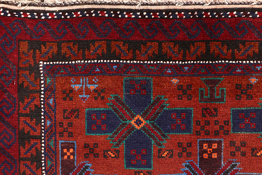 Sienna Baluchi 3' 7 x 5' 8 - No. 64332 - ALRUG Rug Store