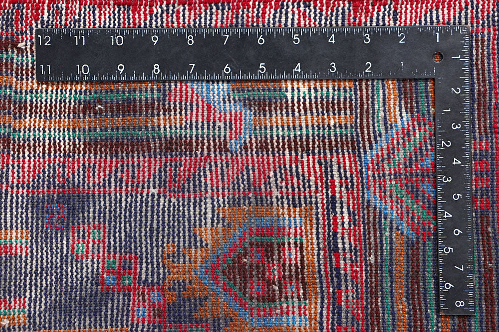 Dark Blue Baluchi 3' 1 x 6' - No. 64334 - ALRUG Rug Store
