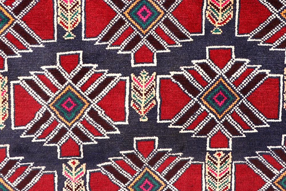 Multi Colored Baluchi 3' 10 x 6' 4 - No. 64336 - ALRUG Rug Store