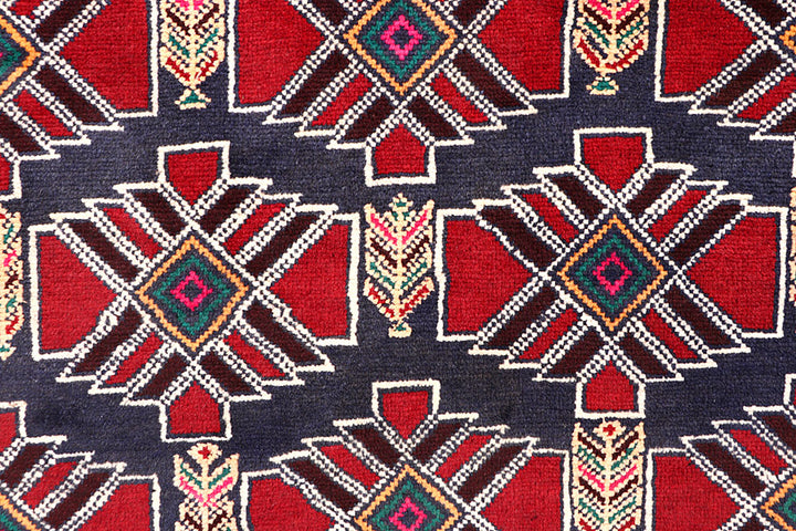 Multi Colored Baluchi 3' 10 x 6' 4 - No. 64336 - ALRUG Rug Store