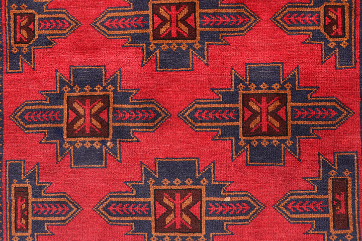 Firebrick Baluchi 3' 3 x 6' 3 - No. 64339 - ALRUG Rug Store