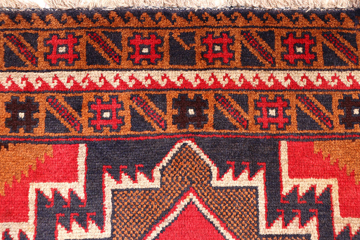 Multi Colored Baluchi 3' 3 x 6' 6 - No. 64340 - ALRUG Rug Store