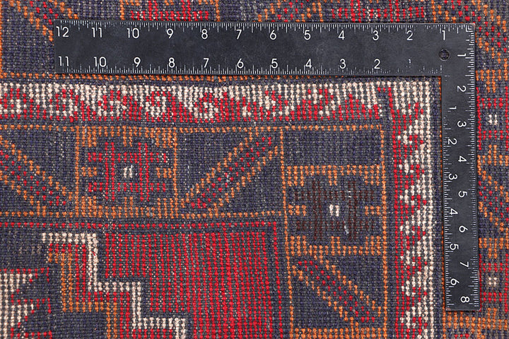 Multi Colored Baluchi 3' 3 x 6' 6 - No. 64340 - ALRUG Rug Store