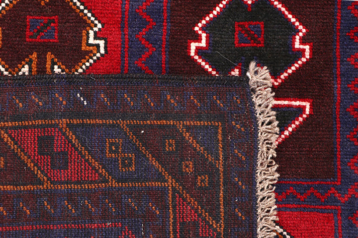 Multi Colored Baluchi 3' 6 x 6' 3 - No. 64341 - ALRUG Rug Store