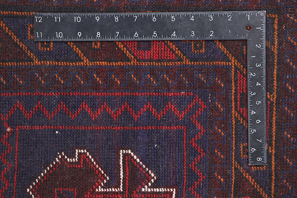 Multi Colored Baluchi 3' 6 x 6' 3 - No. 64341 - ALRUG Rug Store