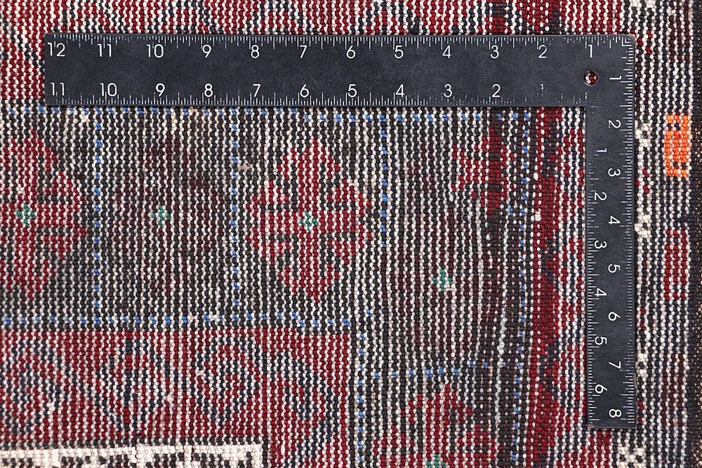 Multi Colored Baluchi 3' 6 x 6' - No. 64343 - ALRUG Rug Store