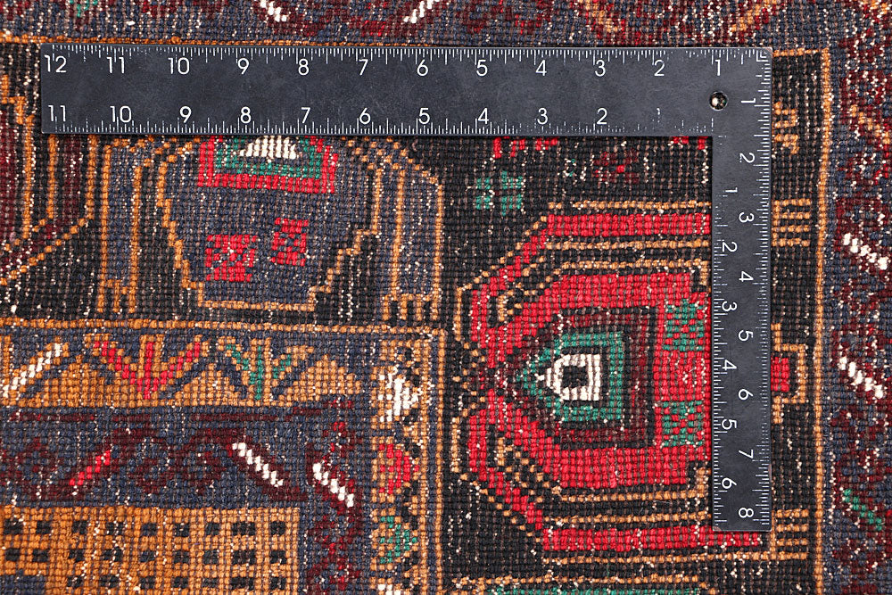 Multi Colored Baluchi 3' 9 x 5' 9 - No. 64346 - ALRUG Rug Store