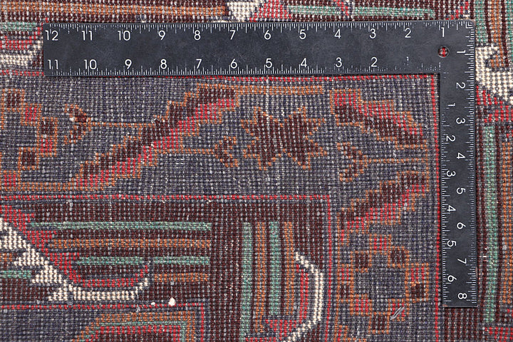 Light Slate Grey Baluchi 3' 6 x 5' 11 - No. 64347 - ALRUG Rug Store