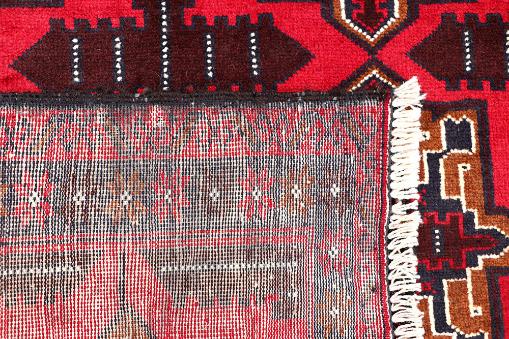 Firebrick Baluchi 3' 4 x 6' 4 - No. 64348 - ALRUG Rug Store