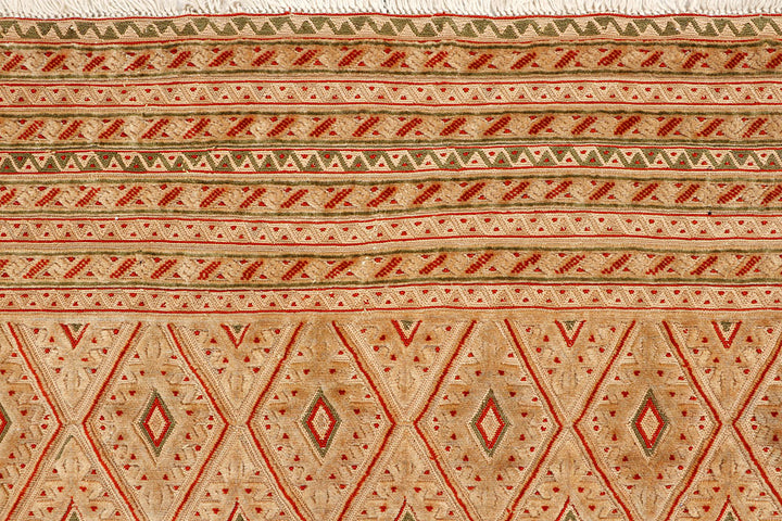 Tan Mashwani 5' 1 x 5' 6 - No. 64378 - ALRUG Rug Store