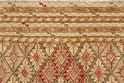 Multi Colored Mashwani 4' 6 x 5' 1 - No. 64380 - ALRUG Rug Store