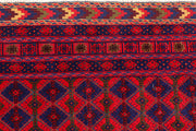 Dark Red Mashwani 4' 10 x 6' 5 - No. 64391 - ALRUG Rug Store