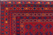 Dark Red Mashwani 6' 8 x 10' - No. 64405 - ALRUG Rug Store