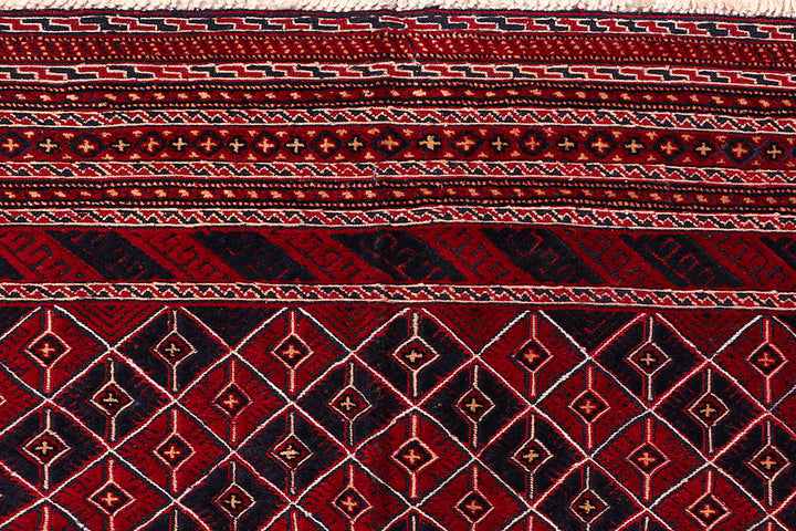 Multi Colored Mashwani 6' 7 x 9' 1 - No. 64408 - ALRUG Rug Store