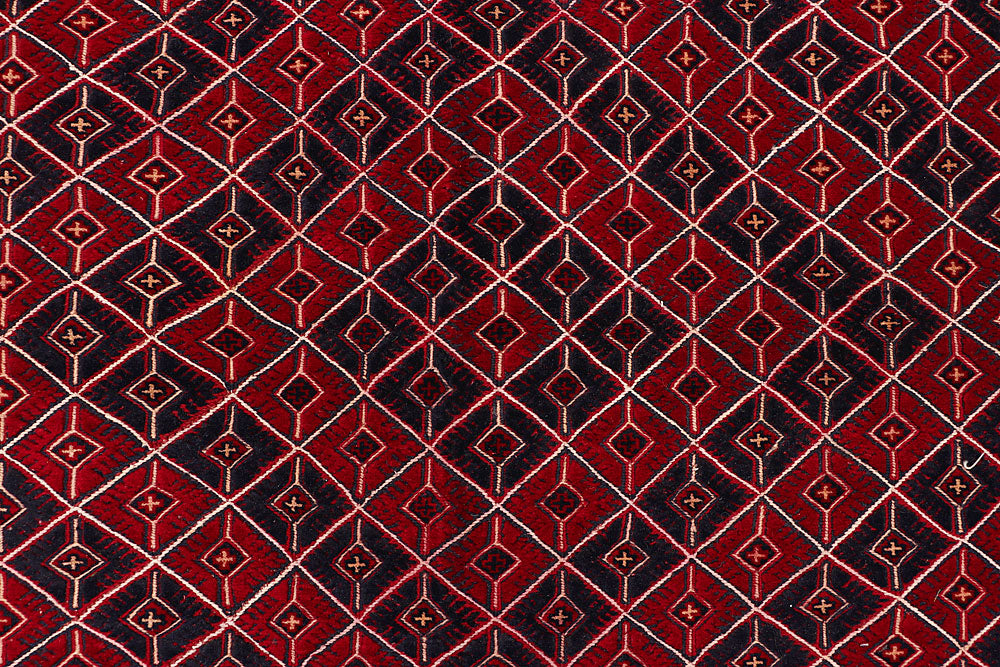 Multi Colored Mashwani 6' 7 x 9' 1 - No. 64408 - ALRUG Rug Store