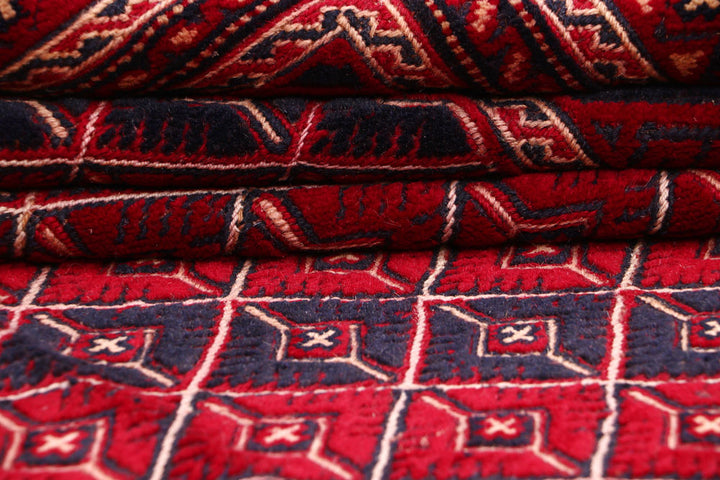 Multi Colored Mashwani 6' 7 x 9' 1 - No. 64408 - ALRUG Rug Store