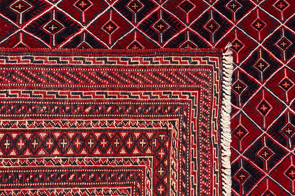 Multi Colored Mashwani 6' 7 x 9' 1 - No. 64408 - ALRUG Rug Store