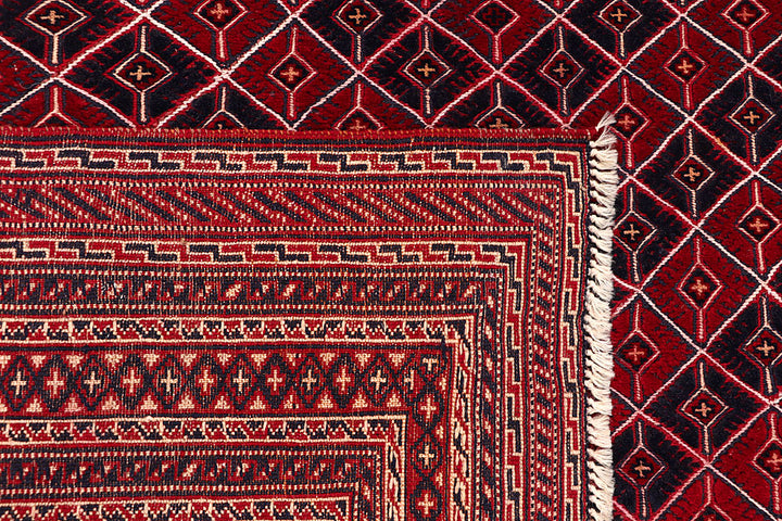 Multi Colored Mashwani 6' 7 x 9' 1 - No. 64408 - ALRUG Rug Store